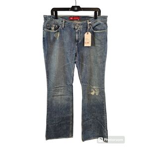 X2 Denim Labratory Size 12 Regular Fit Low Rise Slimmer Flare Leg